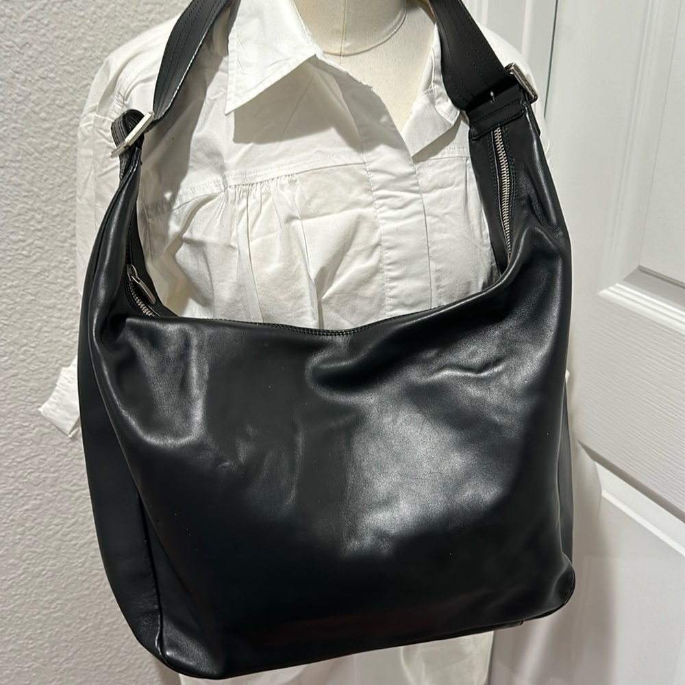 Vintage Burberry Black handbag.
